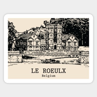 Le Roeulx - Belgium Sticker